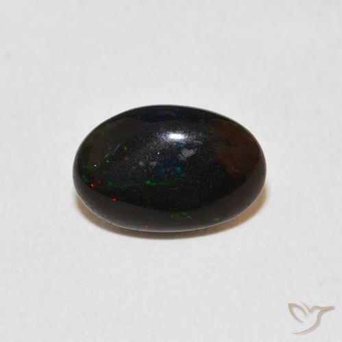 1.08ct 天然 彩色 蛋白石, 椭圆形, 不透明