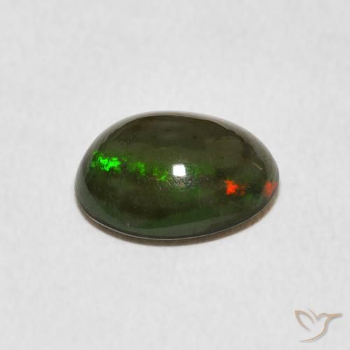 1.54克拉天然蛋白石，椭圆形，不透明