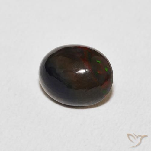1.29克拉天然蛋白石，椭圆形，不透明
