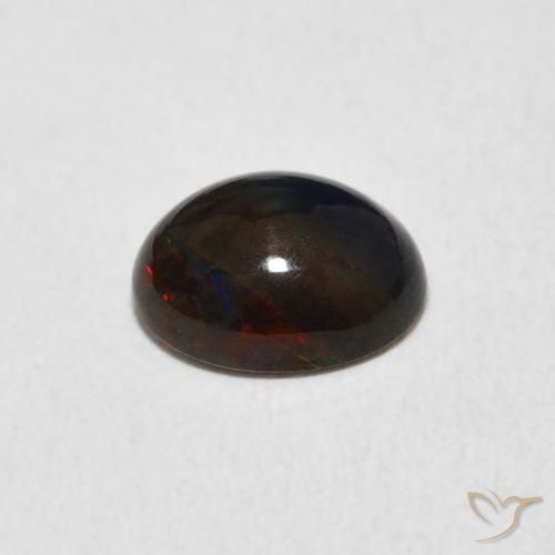 1.29克拉天然蛋白石，椭圆形，不透明
