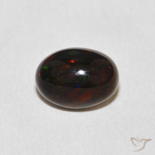 2.46ct 天然 彩色 蛋白石, 椭圆形, 不透明