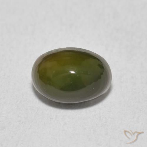 0.59克拉天然蛋白石，椭圆形，不透明