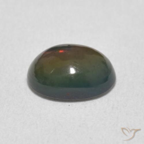0.92克拉天然蛋白石，椭圆形，不透明