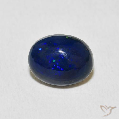 1.33ct 天然 彩色 蛋白石, 椭圆形, 不透明