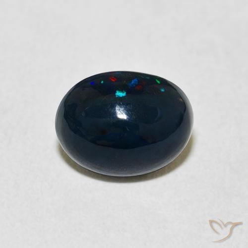 1.10ct 天然 彩色 蛋白石, 椭圆形, 不透明