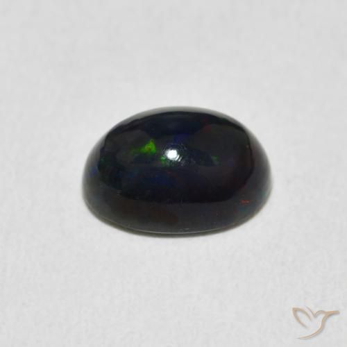 1.29克拉天然蛋白石，椭圆形，不透明