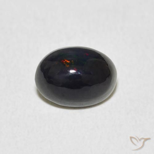 0.70ct 天然 彩色 蛋白石, 椭圆形, 不透明