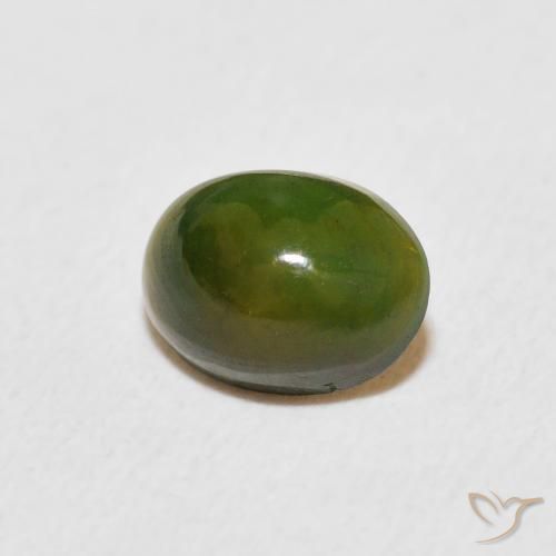 0.49克拉天然蛋白石，椭圆形，不透明