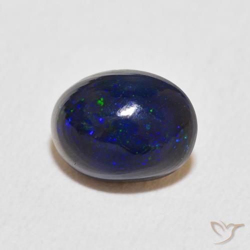 0.92ct 天然 彩色 蛋白石, 椭圆形, 不透明