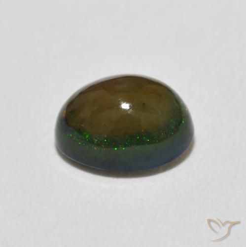 1.19克拉天然蛋白石，椭圆形，不透明