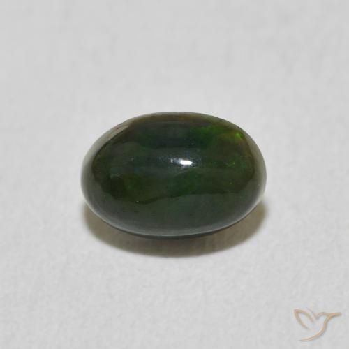 0.31ct 天然 彩色 蛋白石, 椭圆形, 不透明
