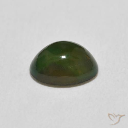 0.50克拉天然蛋白石，椭圆形，不透明