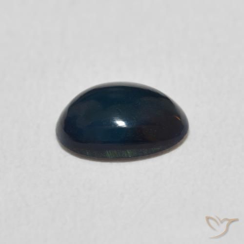 0.34克拉天然蛋白石，椭圆形，不透明