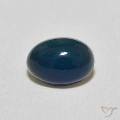 0.49ct 天然 彩色 蛋白石, 椭圆形, 不透明