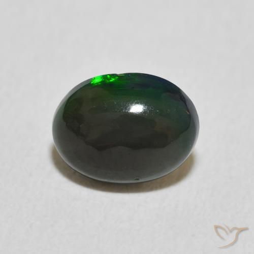 0.72ct 天然 彩色 蛋白石, 椭圆形, 不透明