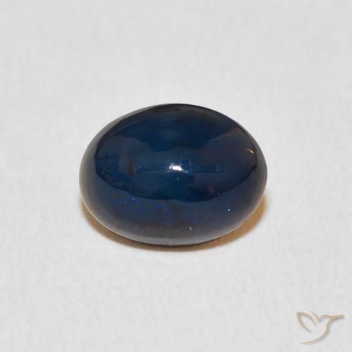 1.02ct 天然 彩色 蛋白石, 椭圆形, 不透明