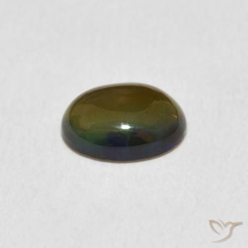0.80克拉天然蛋白石，椭圆形，不透明