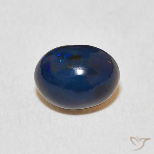1.43ct 天然 彩色 蛋白石, 椭圆形, 不透明