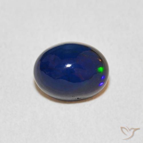 1.05ct 天然 彩色 蛋白石, 椭圆形, 不透明