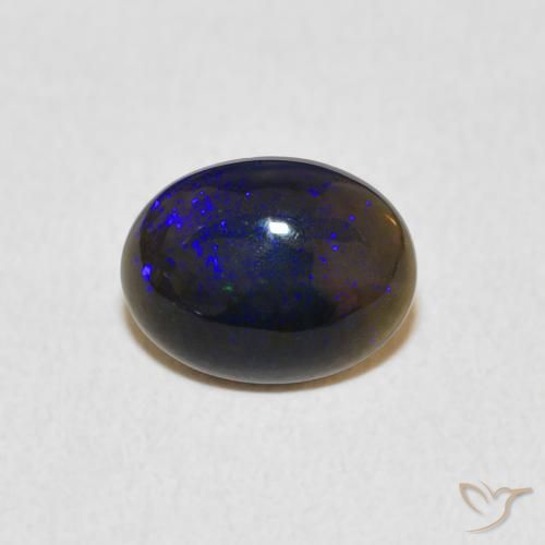 1.01ct 天然 彩色 蛋白石, 椭圆形, 不透明