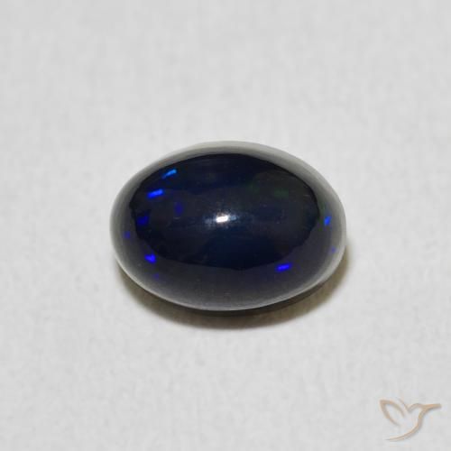 0.67ct 天然 彩色 蛋白石, 椭圆形, 不透明
