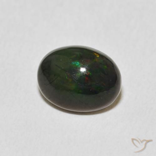 1.21克拉天然蛋白石，椭圆形，不透明