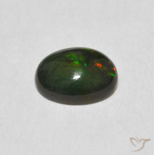1.21克拉天然蛋白石，椭圆形，不透明