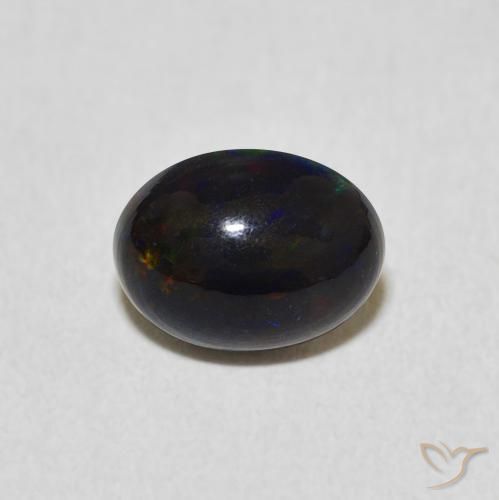 1.09ct 天然 彩色 蛋白石, 椭圆形, 不透明
