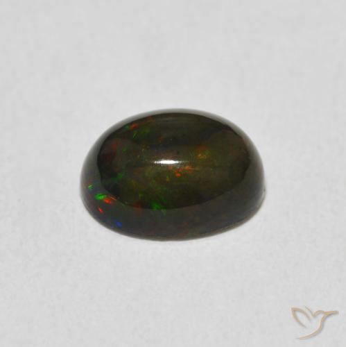 1.42克拉天然蛋白石，椭圆形，不透明