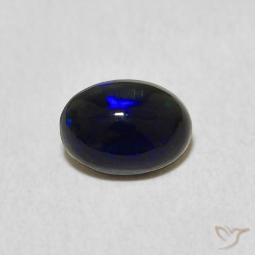 0.41ct 天然 彩色 蛋白石, 椭圆形, 不透明