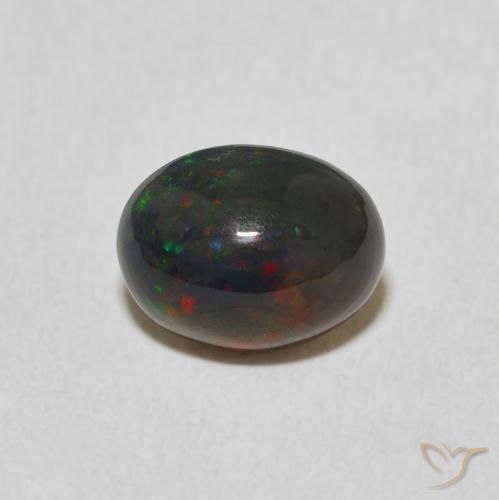 1.17ct 天然 彩色 蛋白石, 椭圆形, 不透明, Photo A