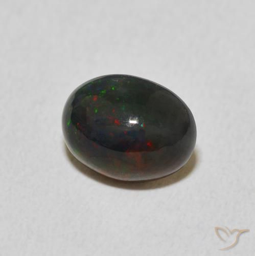 1.17克拉天然蛋白石，椭圆形，不透明
