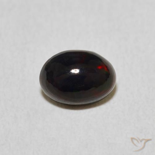 0.46ct 天然 彩色 蛋白石, 椭圆形, 不透明