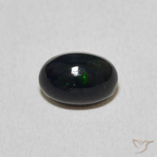 0.48ct 天然 彩色 蛋白石, 椭圆形, 不透明