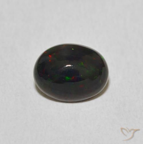 0.95ct 天然 彩色 蛋白石, 椭圆形, 不透明, Photo A