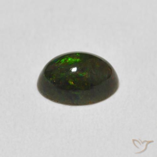 0.62克拉天然蛋白石，椭圆形，不透明