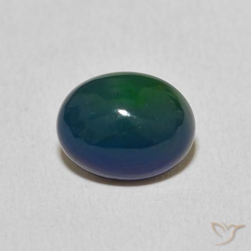 1.72ct 天然 彩色 蛋白石, 椭圆形, 不透明