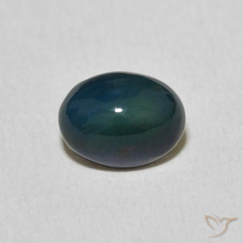 1.27ct 天然 彩色 蛋白石, 椭圆形, 不透明