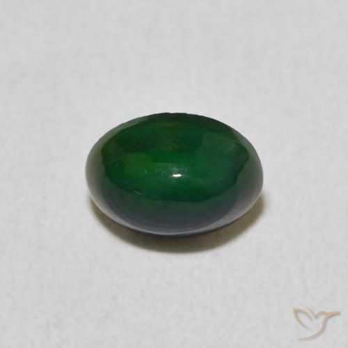 0.60ct 天然 彩色 蛋白石, 椭圆形, 不透明