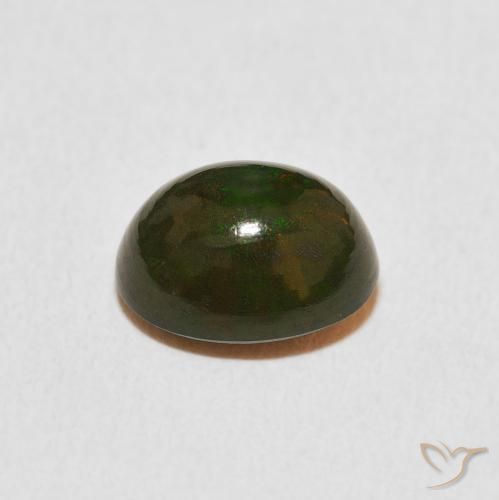 1.96克拉天然蛋白石，椭圆形，不透明