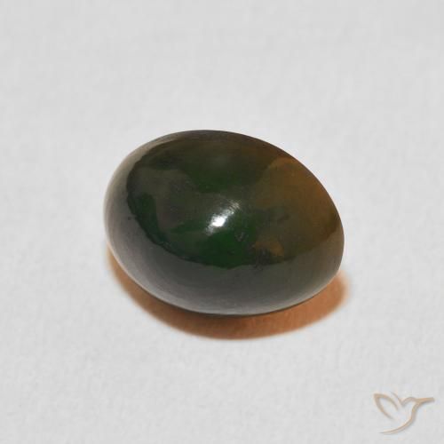 1.94克拉天然蛋白石，椭圆形，不透明