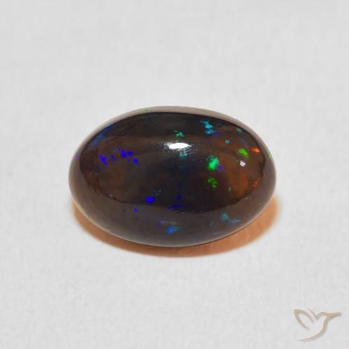 1.82ct 天然 彩色 蛋白石, 椭圆形, 不透明