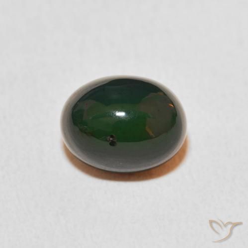 1.73克拉天然蛋白石，椭圆形，不透明