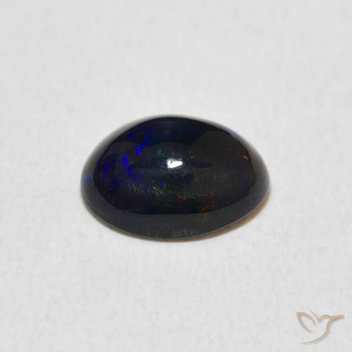 0.82克拉天然蛋白石，椭圆形，不透明