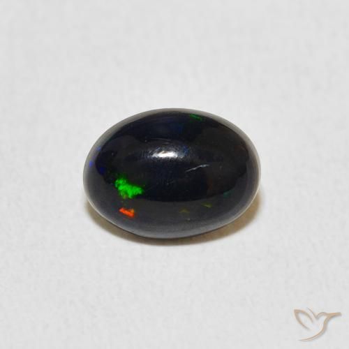 0.51ct 天然 彩色 蛋白石, 椭圆形, 不透明