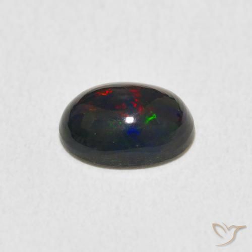 0.85克拉天然蛋白石，椭圆形，不透明
