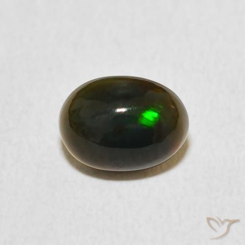 0.73ct 天然 彩色 蛋白石, 椭圆形, 不透明