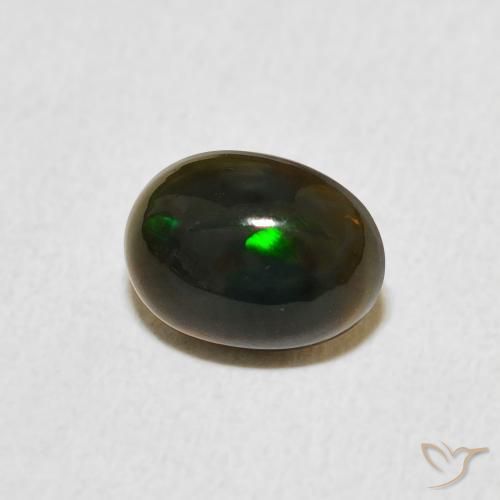 0.73克拉天然蛋白石，椭圆形，不透明