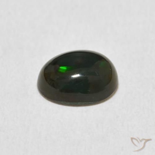 0.73克拉天然蛋白石，椭圆形，不透明