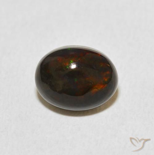 1.39ct 天然 彩色 蛋白石, 椭圆形, 不透明